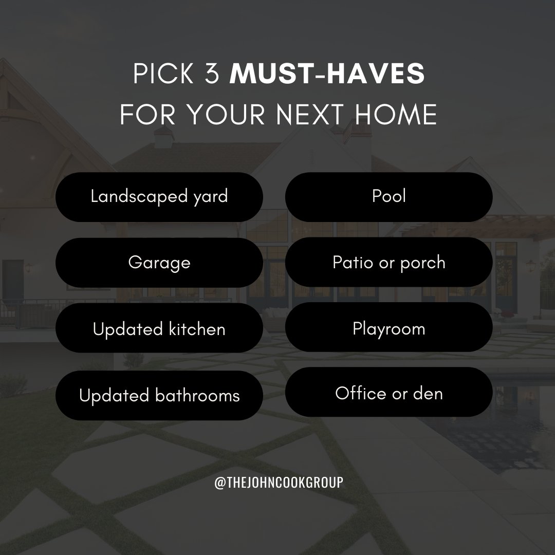 lookwithcook's tweet photo. In all your HGTV watching and Instagram scrolling, surely you've done it. I know I have. You’ve daydreamed about your next home—what features you’d be willing to check at the front door and what would be your line in the sand non-negotiables. ⁣ https://t.co/exg23U3Mxr
