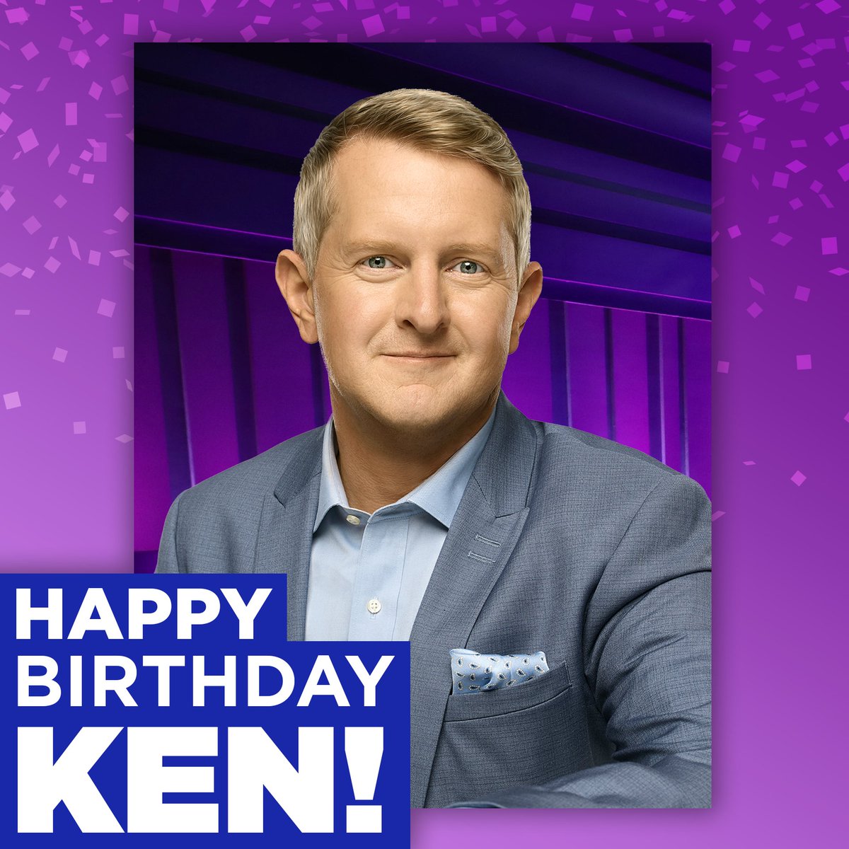 Game Show Network on X: "The happiest of birthdays to Ken Jennings! Thank you for sharing your love of trivia, games, and learning with us everyday. Everyone wish Ken a very happy