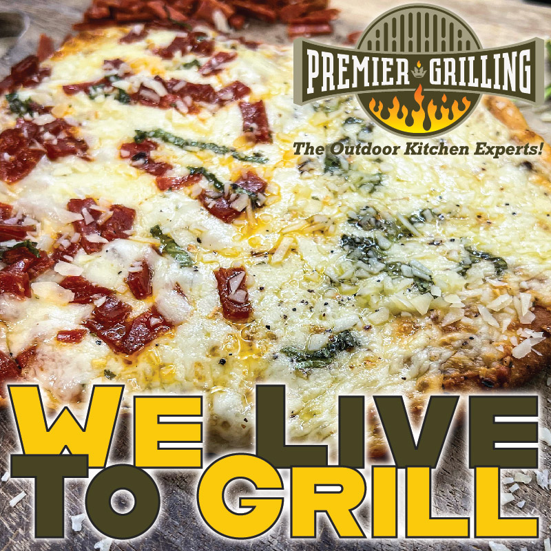 PremierGrilling's tweet photo. At Premier Grilling...We Live To Grill! This delicious pizza was wood fired at 425° on a Kamado Joe using the Kamado Joe Pizza Stone. Elevate your grill game and stop by any Premier Grilling Texas location in Plano, McKinney, Frisco or online @PremierGrilling.com. https://t.co/9CHcRjfvAL