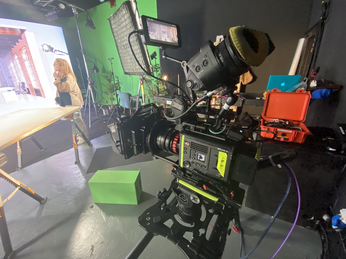 Last day of our first full LED volume production our 2 .. @SonyCineAltaEU  venice cameras worked amazingly.. .. 15 films shot in 5 days .. Stella effort ..