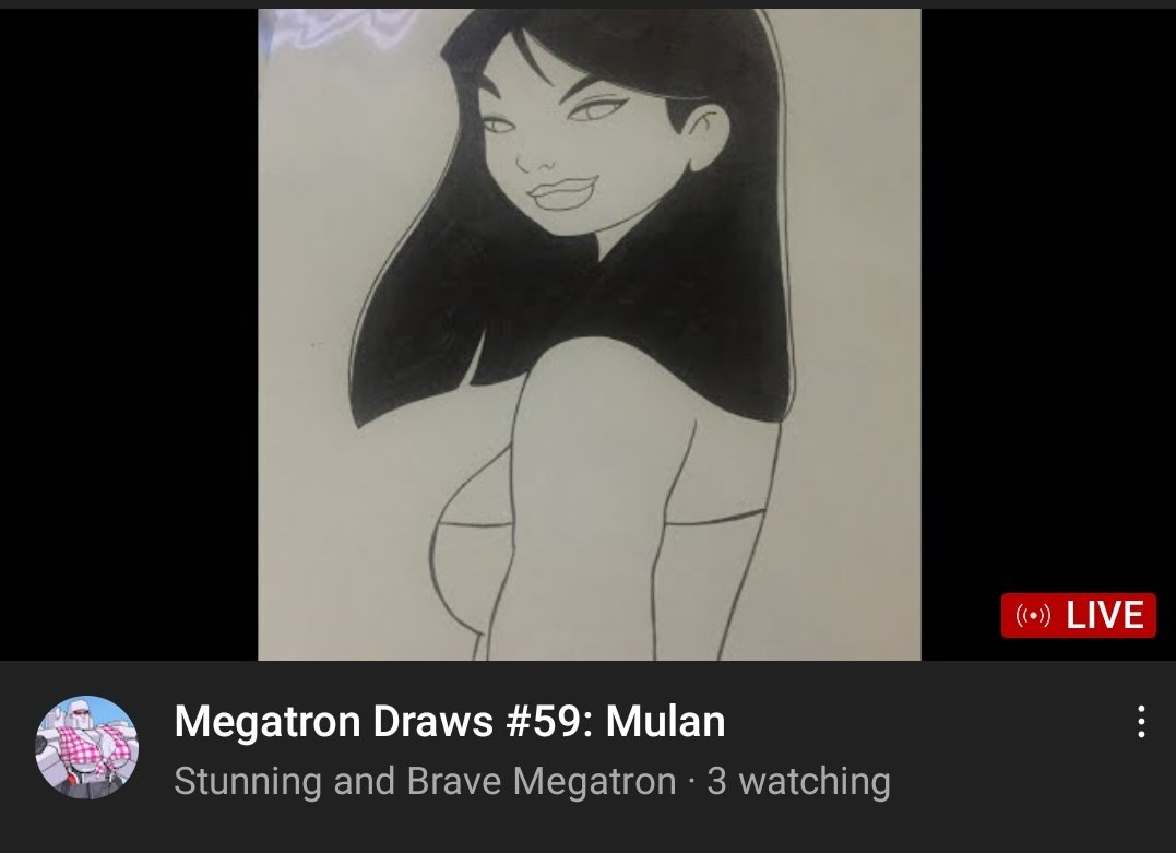 GNinjuh's tweet photo. 🤖MEGATRON DRAWS✏ #0059 MULAN
#Mulan
#Disney
#Anime
#CopicMarkers
#Copic
#Transformers
#Cartoon
#MegatronDraws
#CSFNation
#TheCSFNation #ArtCouncil
@Makini1990
@MadsMamaBear
@MegatronDarth
@RoseMQueen1
@riotkitty1
https://t.co/fJDeOFlL3I https://t.co/n1q8hGktGh