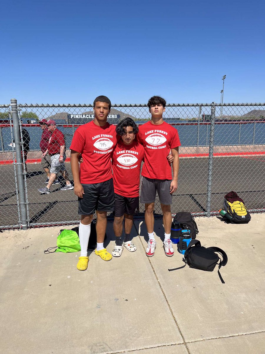 Thank you coach <a href="/LFC_FOOTBALL/">Jim Catanzaro</a> for a great camp and allowing me and a couple of my boys to get great coaching and of course a chance to compete.