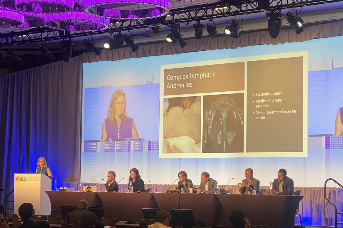 Closing out the last #GEST2022 Saturday session in the main Metropolitan room is Vascular Malformations with Shellie Josephs <a href="/gsoulez/">Gilles Soulez</a> <a href="/DrGeraldLegiehn/">Gerald Legiehn, MD</a> Ahmad Alomari, Siobhan Flanaghan <a href="/pj_rochon/">PJ Rochon</a> #irad #iradres