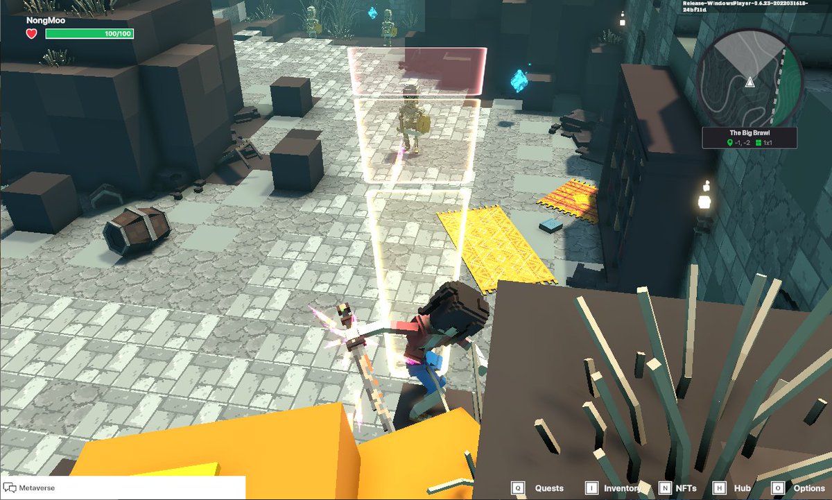 NongmooW's tweet photo. @TheSandboxGame Wonderful Sword. https://t.co/XMcWu5Air7