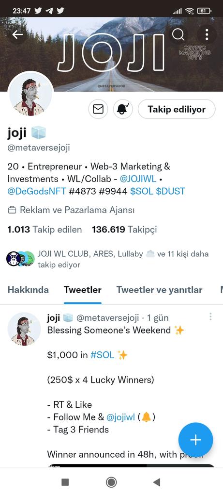 Nft_Serk's tweet photo. @metaversejoji @jojiwl @YogiesNFT @kool8ear @NFTizzy_ https://t.co/HepWdQnBR8