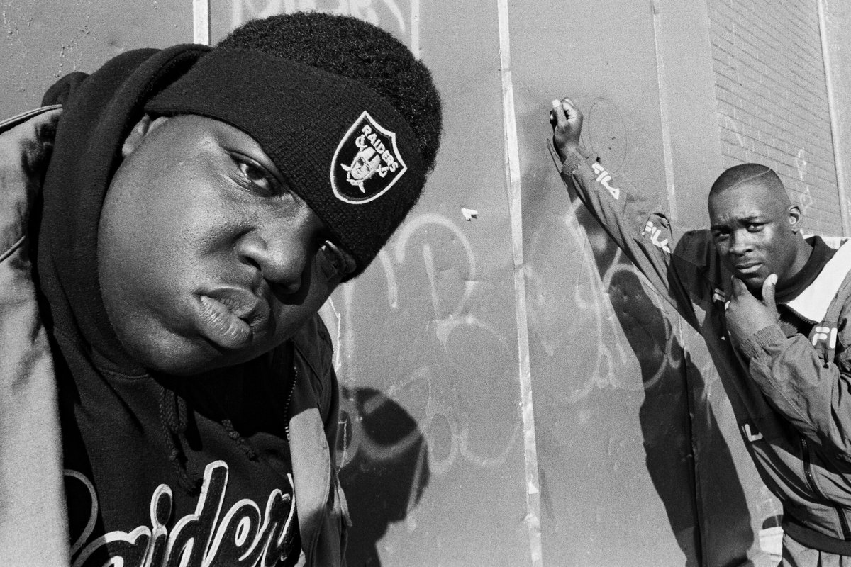 MarkAFerraro's tweet photo. Happy 50th birthday, Biggie Smalls 🎈🎈🎈 https://t.co/L6SaB0vGfS