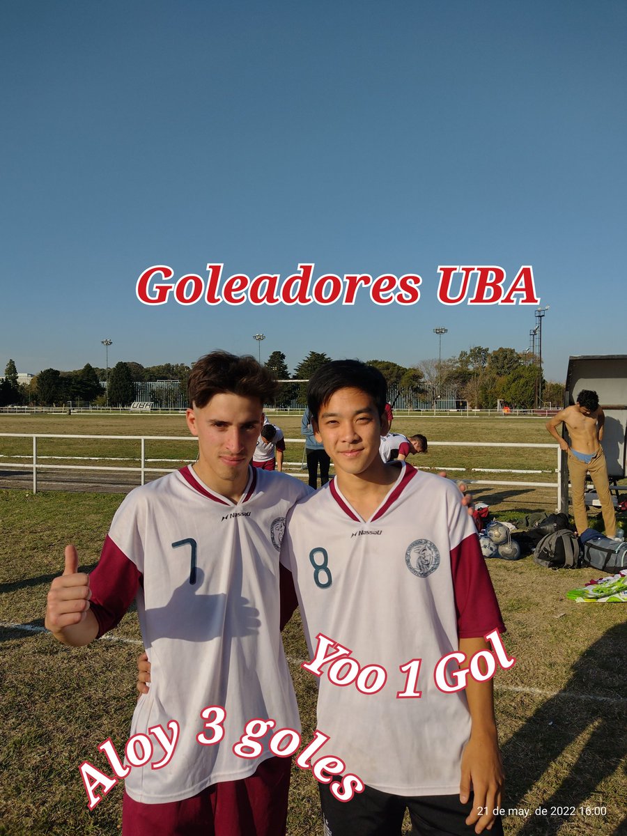 UBAFutbolenADAU's tweet photo. Victoria en Casa!!
UBA 4 - UCA 1 por la 6° Fecha del torneo ADAU.
Los goles: @TooteAloy en 3 oportunidades y @matiyoo_99 el restante.
#vamosuba
#vamoslabordo
@UBADeportes @UBADeportiva
@DiegoResnik
@aldofabiof https://t.co/h6dQgaGy7A