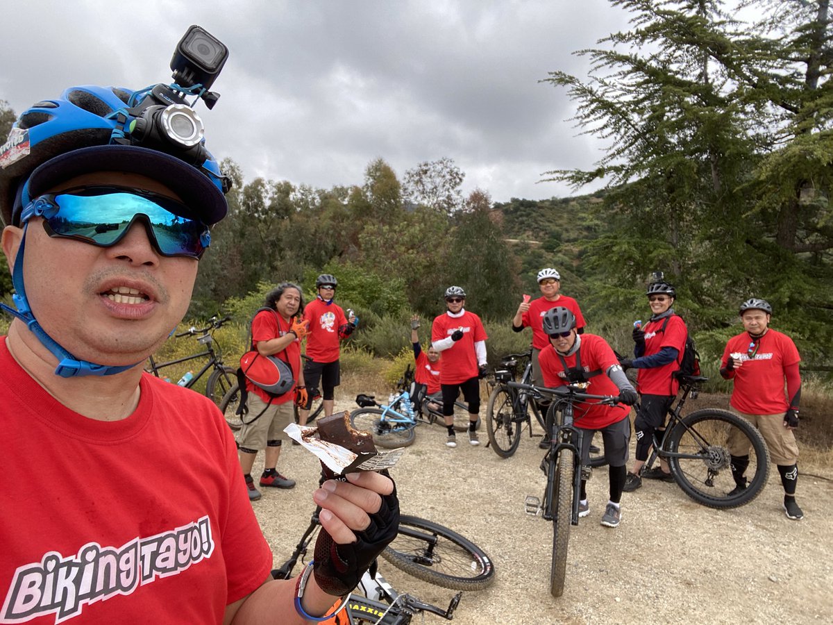 Higee7's tweet photo. Biking Tayo sa Marshall Canyon 🚵‍♂️   Eight mountain bikes and my CxCi #Priority600 https://t.co/diWNB3m3dA