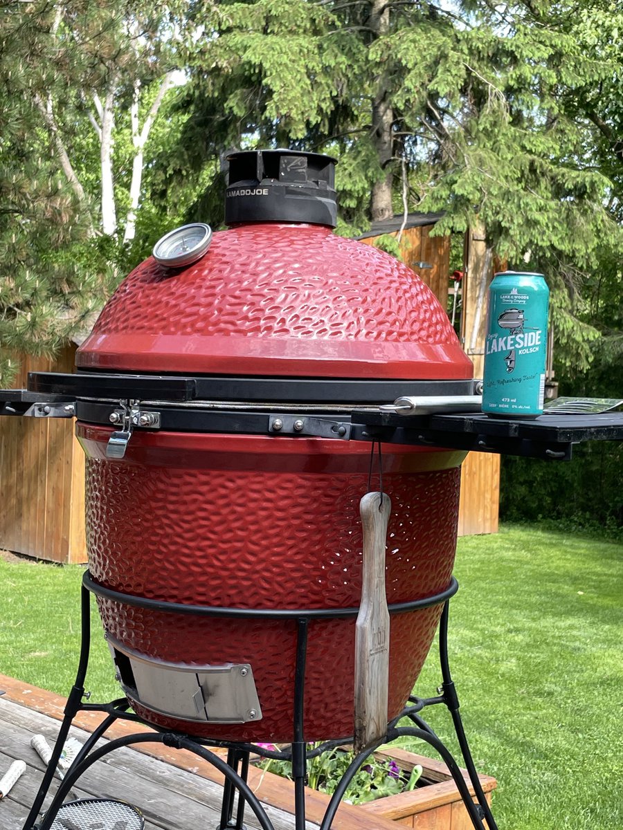 Next generation technology - dinner that does not require electricity. #torontostorm