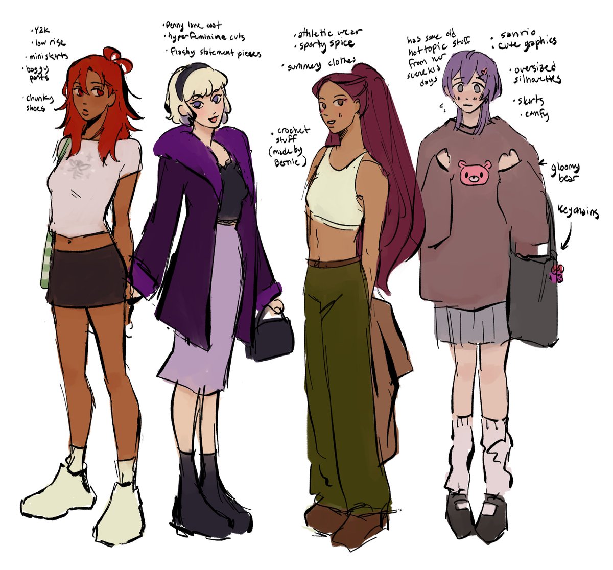 jiiandui's tweet image. wow u guys like petrabern well here r some old doodles of them from like a year ago 🥴