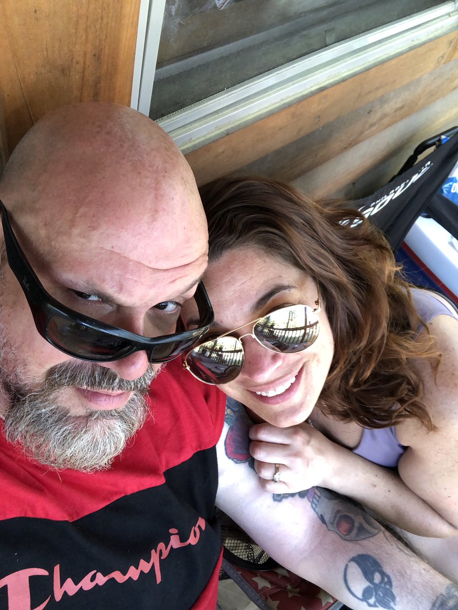 UncleCreepy's tweet photo. Having the pleasure of getting very wrecked in the middle of the woods with friends and family. #notadulting #deservethis #muchneeded #love #blessed https://t.co/NYawweynYX