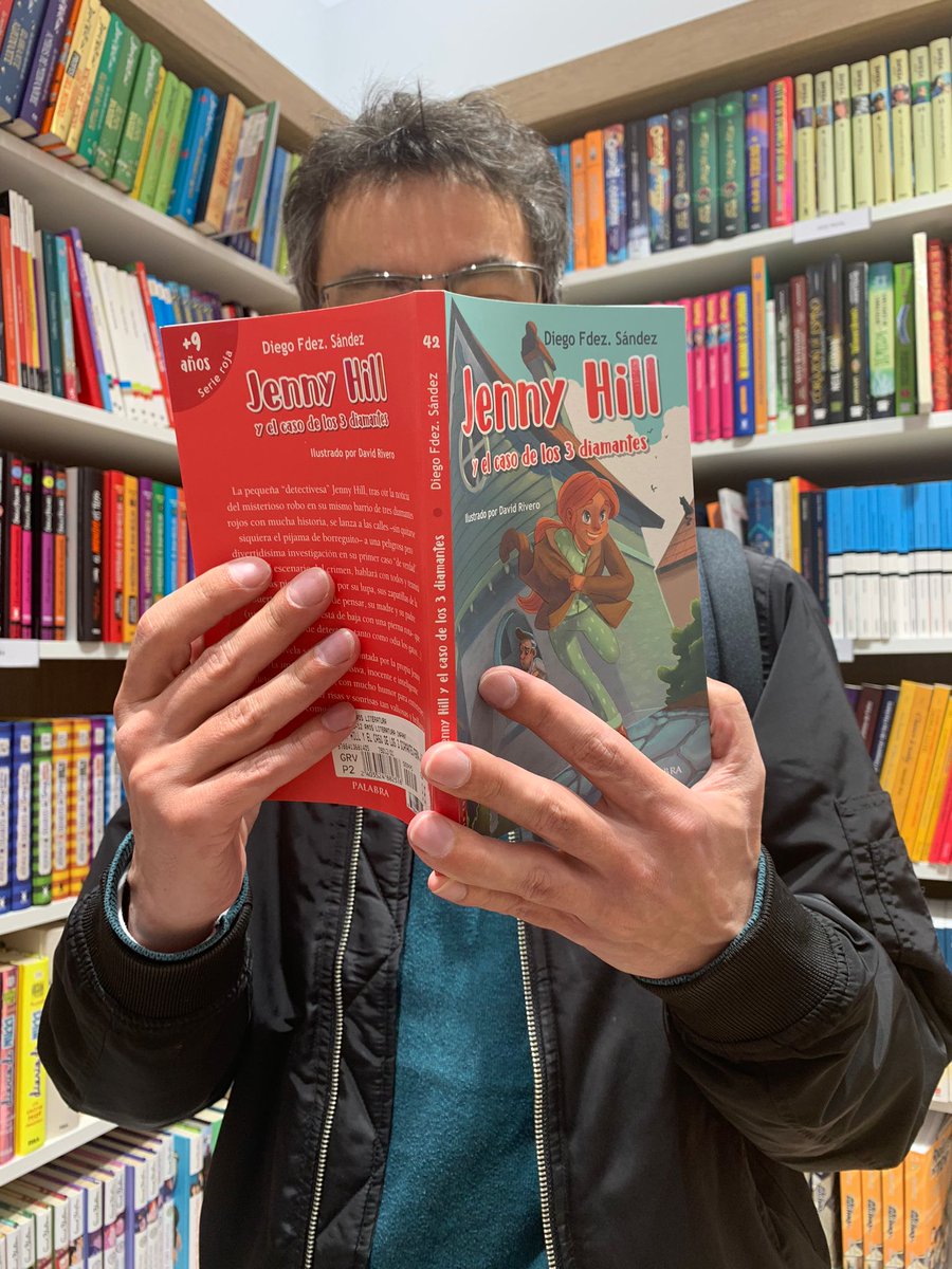 dfsandez's tweet photo. JENNY HILL y el Caso de los 3 Diamantes en la Casa del Libro @casadellibro https://t.co/KgwZdWQnv2