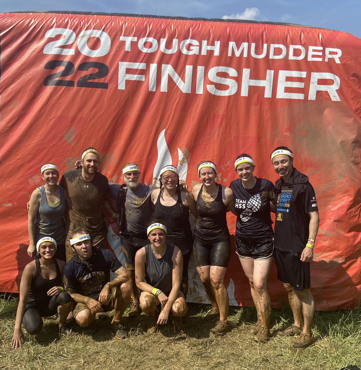 PennPrimary's tweet photo. Check out our gang with ring leader Dr. Steven Gluckman heading the PCPC NAC attack Tough Mudder team! @PennIMResidents @therealpenntb @ABirdMD #comminityBuilding #mentorship https://t.co/g0CQBF00Bh