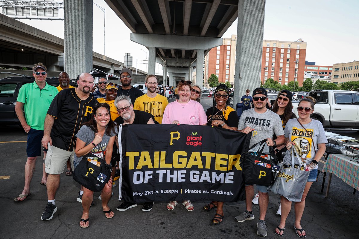 It’s officially tailgate weather.
 
Congratulations to our first <a href="/GiantEagle/">Giant Eagle, Inc.</a> Tailgater of the Game Winner!