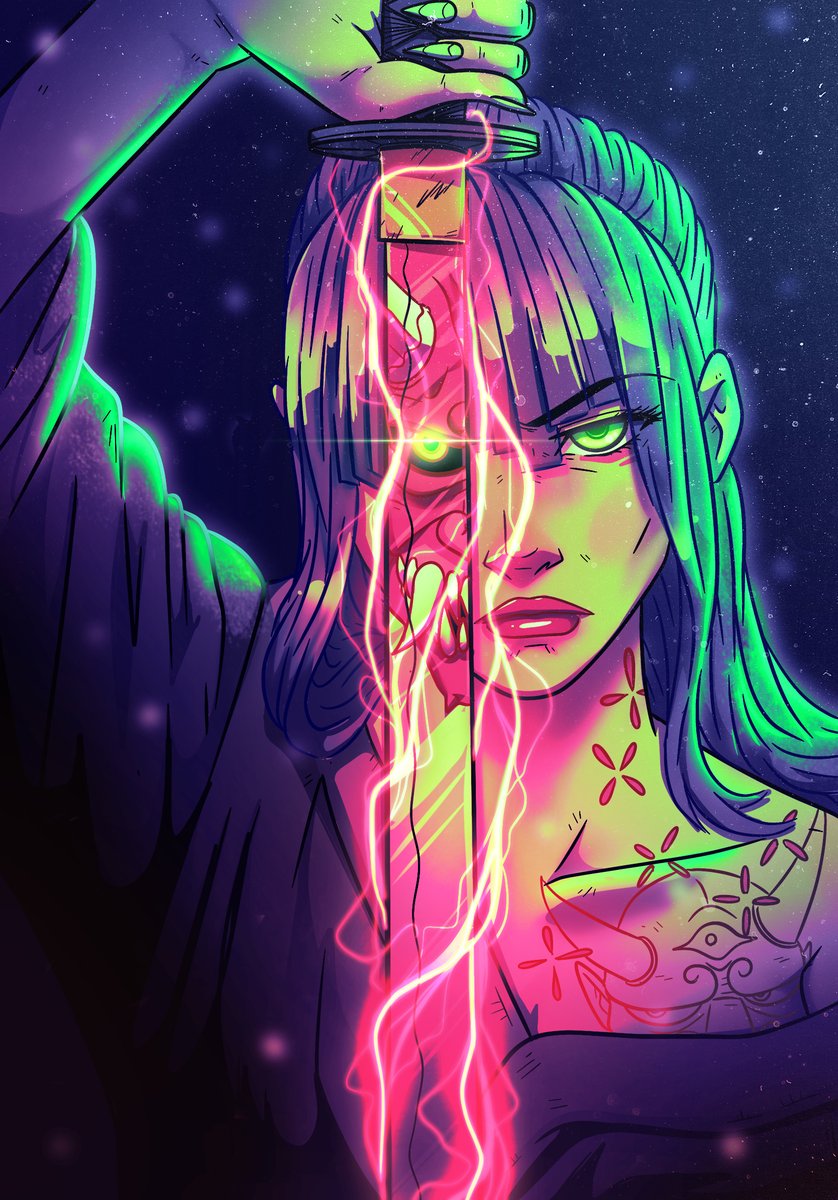 ⚡
.
.
.
#Illustrator #digitalart #Procreate