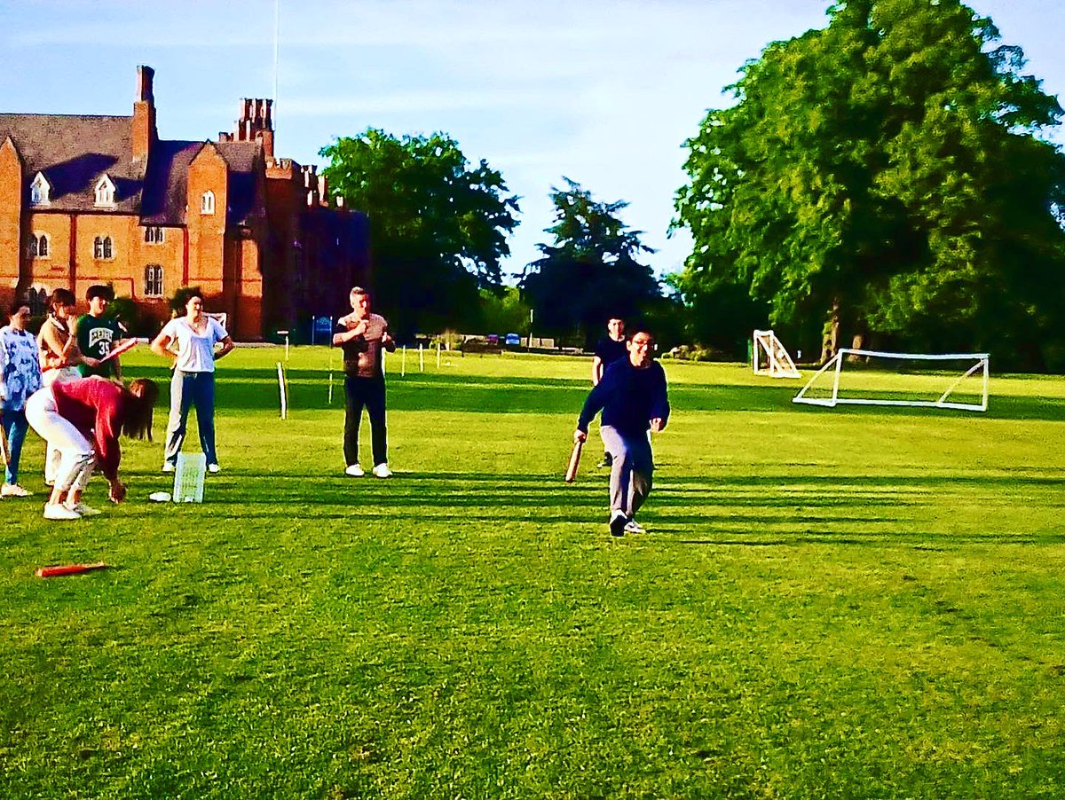 rcboarding's tweet photo. Our boarders enjoying a competitive game of rounders this evening! ⚾️ https://t.co/cimRrvVb5F