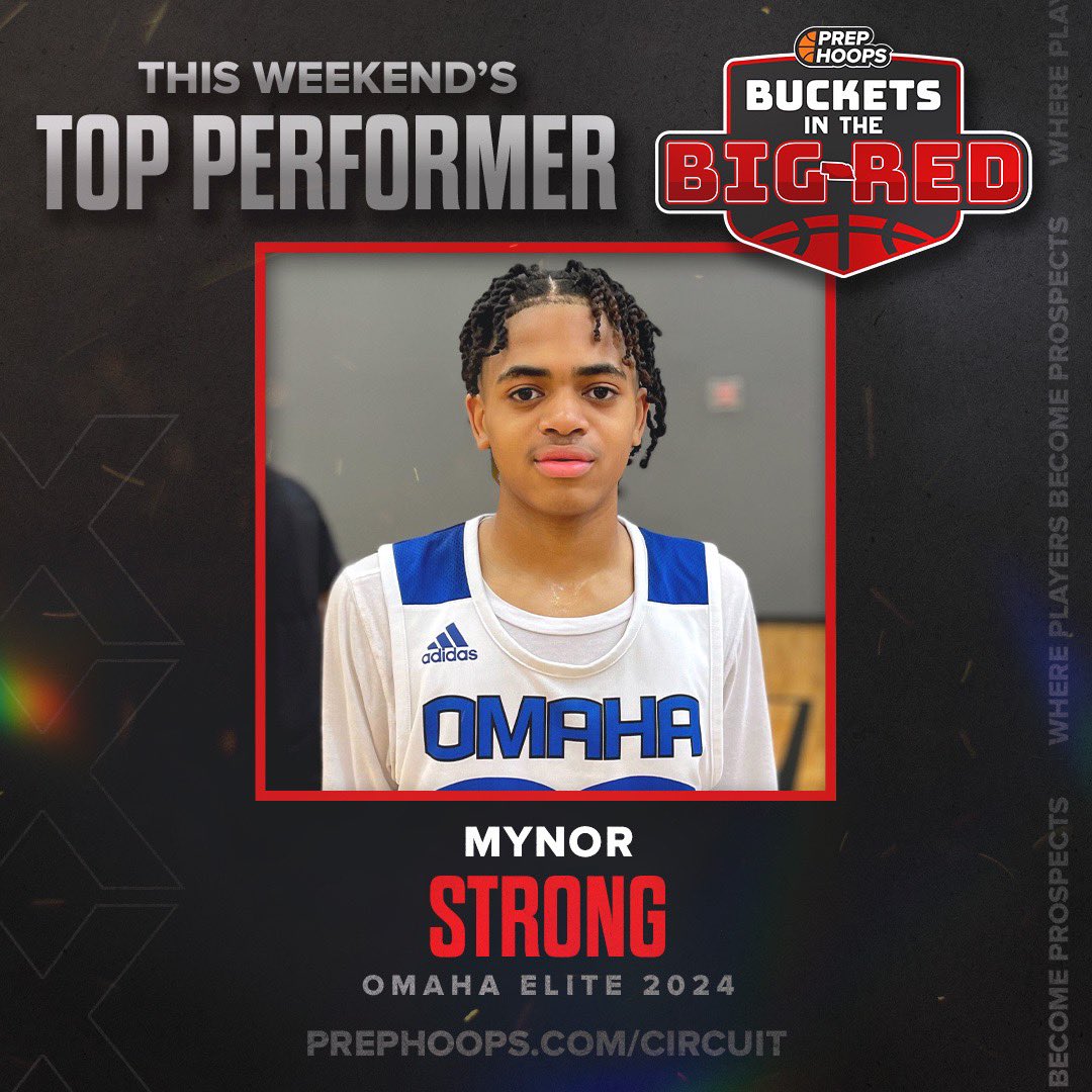 PHCircuit's tweet photo. 𝗧𝗢𝗣 𝗣𝗘𝗥𝗙𝗢𝗥𝗠𝗘𝗥𝗦

Check out which prospects are making noise on day 1️⃣! 

#PHBucketsInTheBigRed  
➡️ @EliasBatala @MNChill2021 @Hard2Guard5280 @MolleyKomara @StrongMynor @OmahaEliteAAU https://t.co/zdu46CT9uW