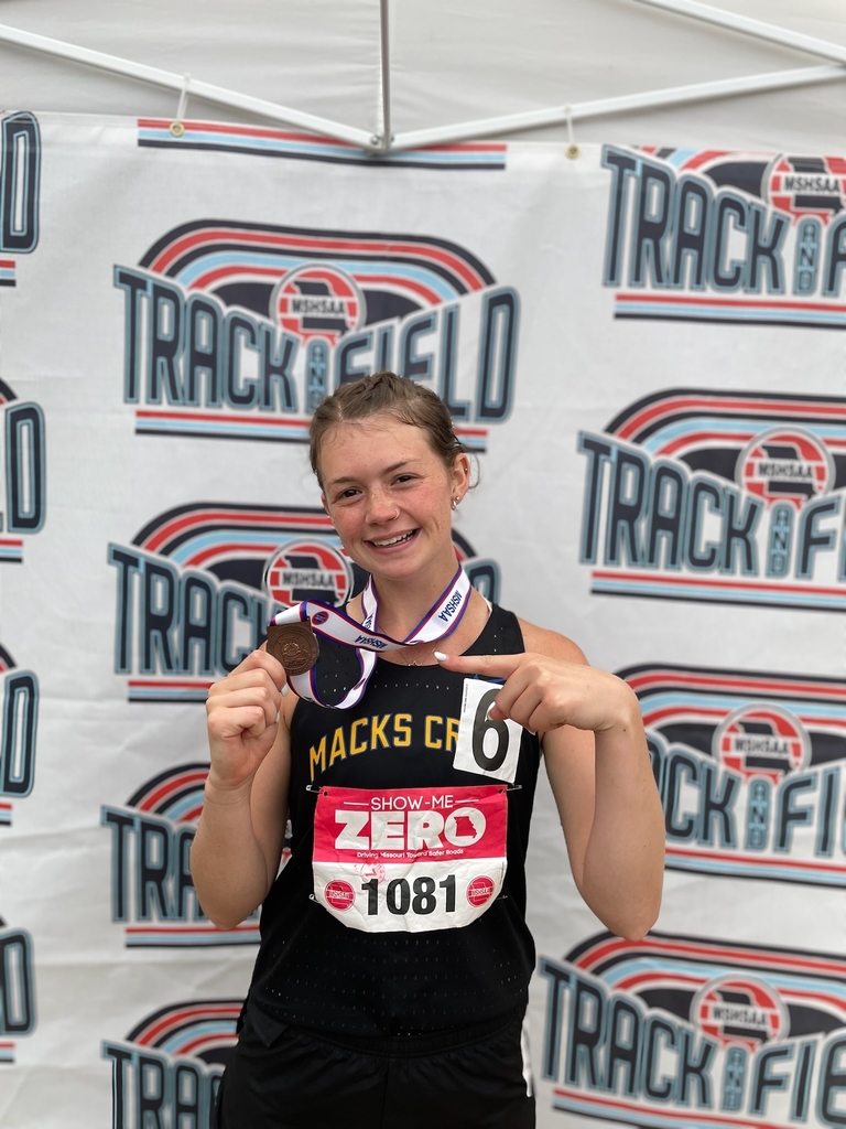 Congratulations to Molly Phillips who earned All-State in the 3200 Meter Run with her 6th Place finish! Molly left it all on the course running a PR of 12:35! Thanks for a great season and a great career in Track &amp; Field. We are proud Pirates! Way to run Molly! #MCPirates