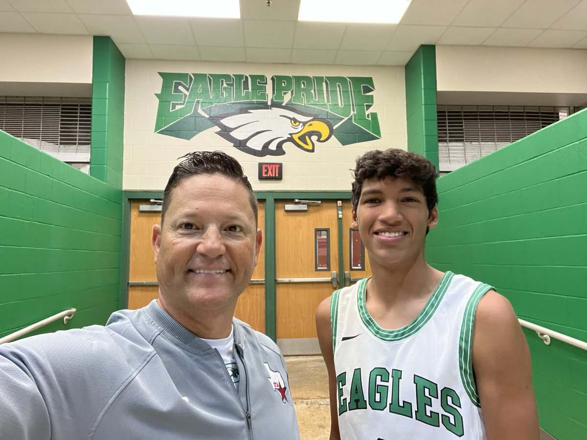 STCA Boys All-Star Basketball game is fixing to tip off at Pleasanton Eagle Gym!! Juan Lopez will be playing in both the Basketball &amp; Football games!!