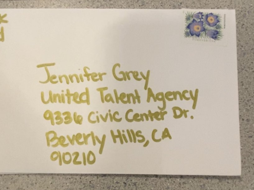 BreezyPuffs's tweet photo. Jennifer Grey is an absolute ICON and we don't deserve her. She deserves EVERYTHING. 😭 I'm getting married in 39 days at the same place where she made CINEMATIC HISTORY, did I invite her? Yes, will she probably see it? No. My excitement will not waiver. https://t.co/Rb3CUc5vNV