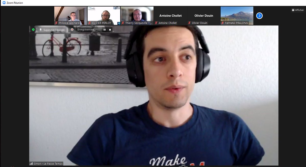 philippelid's tweet photo. Le 6ème Colloque International Game Evolution a accueilli Simon Murat @MisterCylon du @LePasseTemps31 pour une conférence plénière passionnante ! 
Le replay sera disponible courant juin. Un immense merci à Simon pour le partage de sa riche expérience. #CIGE2022 #ludopédagogie https://t.co/5UAfNg0dnT
