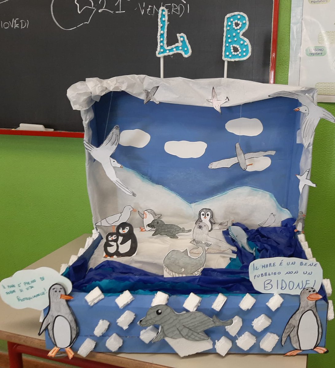 ICBasiglio's tweet photo. #innovamenti/Tinkering 
Anche la 4 B ha completato la sua opera!
Brave le maestre!! W Antonella e Melina https://t.co/c8DGpVDDjQ