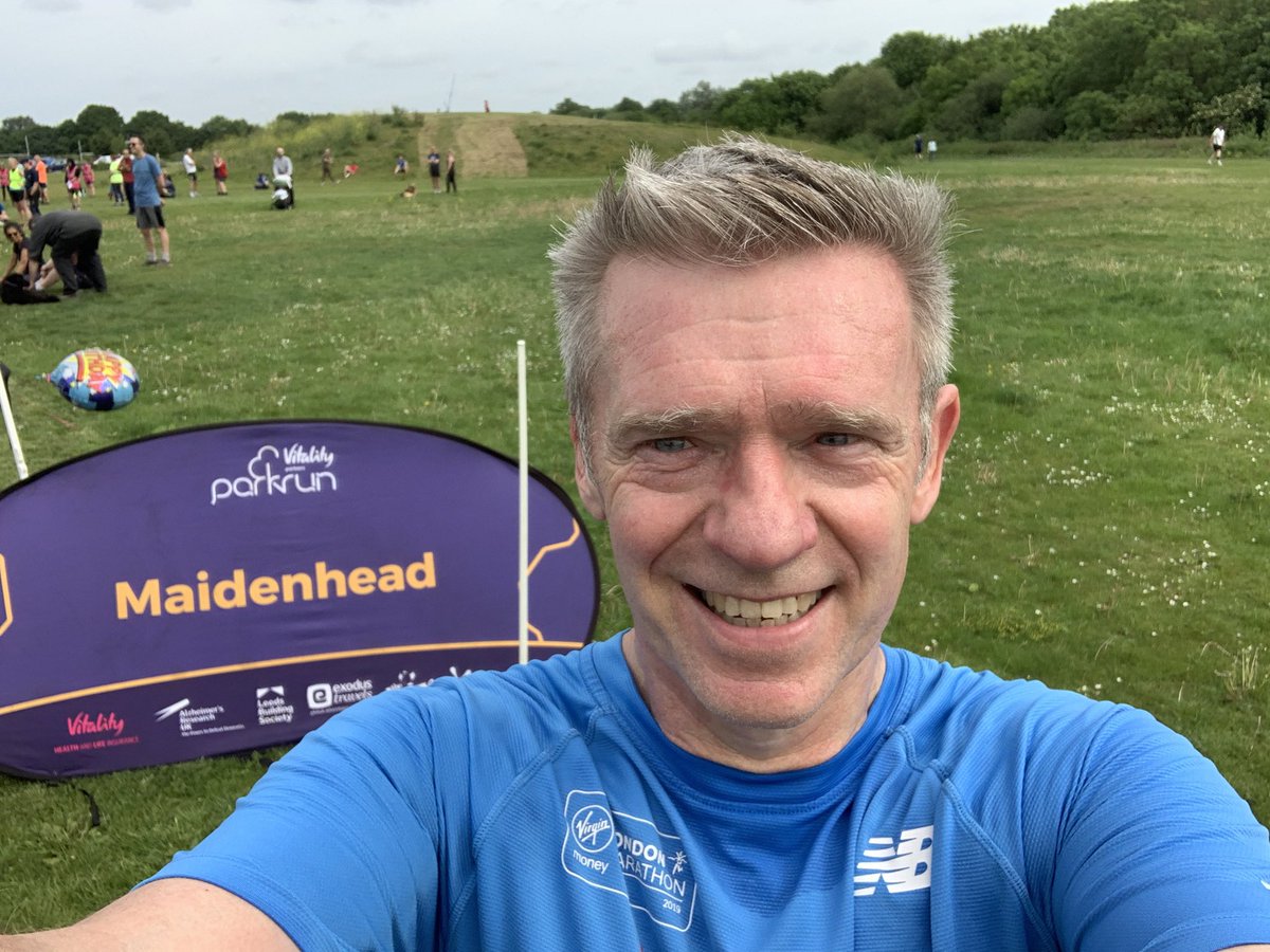 Great visit to <a href="/maidenparkrun/">Maidenhead parkrun</a> today - flat course with plenty of shade in the woods, perfect for these warm days. One of my fastest for a while but still 2 mins slower than my pb.  #parkrun #maidenhead
