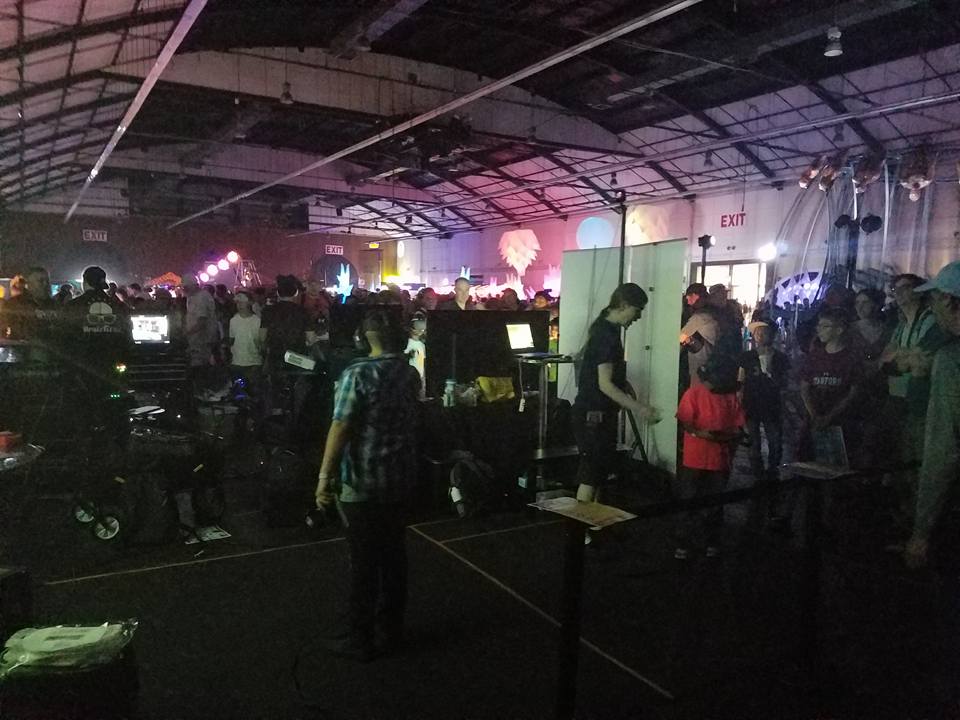 Maker Faire fun! 5-year flashback to 2017 at the @SVVR_TNG booth with <a href="/JonVirtual/">Jon</a> @Moike_the_Squid and a great crew. VR demo lines were 30-40 min long all day, we ran several experiences and won the Editor's Choice Award!
