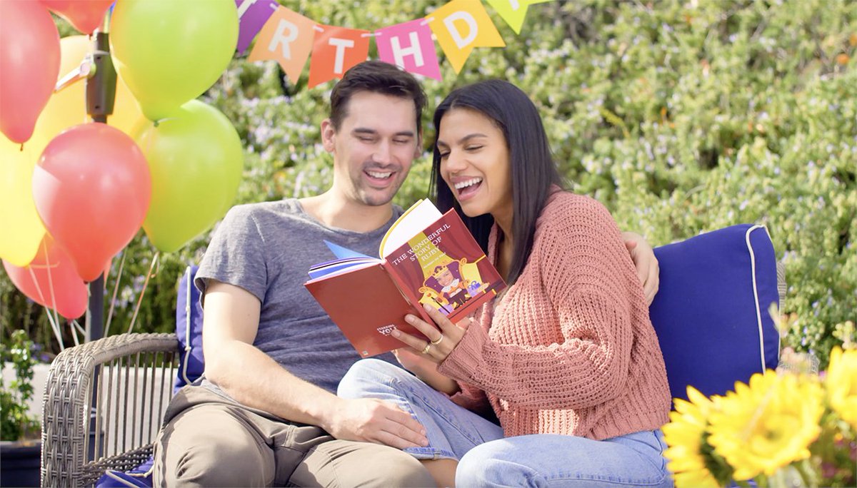 Starring You Books make the perfect birthday gift for your loved ones! 😍 What's the best part? Seeing their reactions when they read their book for the first time!