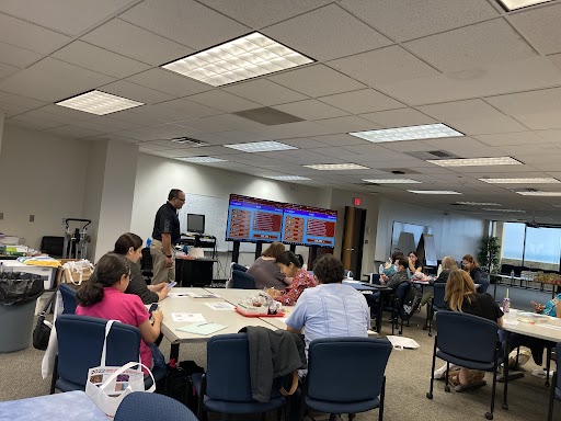 Great time today learning about Science safety with Ward's Science at Back to Science Boot Camp. 3rd-12th grade DISD science teachers attended the training and received free science safety supplies. Next training June 21st. For more info email Mr.Harden at jeharden@dallasisd.org