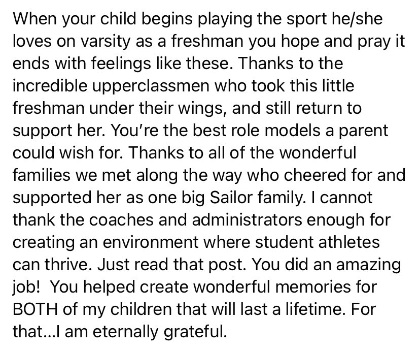 CoachReyer's tweet photo. @osdAthleticdept @OSchoolsPR Endless thanks to a wonderful community! #sailornation https://t.co/yqHUqnt573