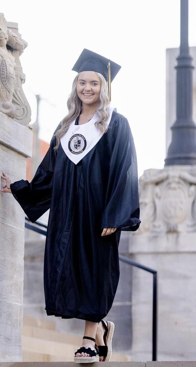 fccoachspencer's tweet photo. From pre-school graduation to high school graduation!  So proud of my @molly_shae! Love you sis and so proud of you! https://t.co/IwRtXIIh6Y