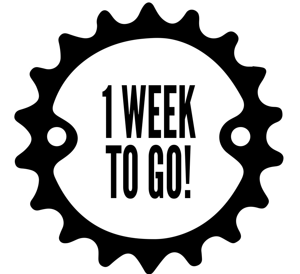 *EXCITED!* 🎉 Only 1 week to go and ONLY 20 PLACES LEFT!!! 
We've been super busy here at DCC HQ (a.k.a my kitchen), all shaping up nicely for next weekend (it's almost like we know what we're doing! 🤔). 
Book now!! dunfermlinecc.com/sportive