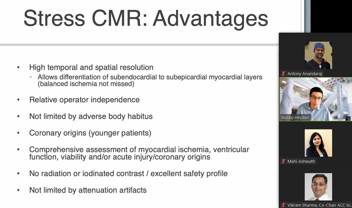 antanee's tweet photo. Stay tuned for this Impressive talk on Stress Cardiac MRI- Dr. Heydari #BobbyHeydari
#IowaACCLectures #ACCFIT #ACCEarlyCareer #letslearncardiology
@ACCinTouch
@SCMRorg
@Heart_SCCT https://t.co/znWT7fnqOg