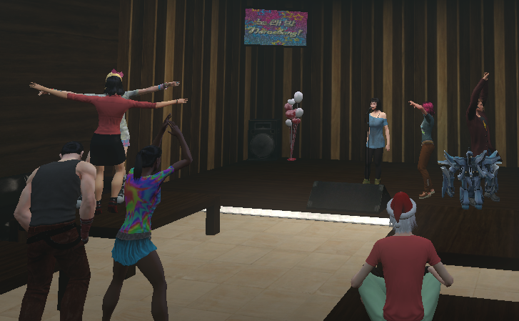 Santa_Hat_Girl's tweet photo. Love show. Humans. Strange. (#SWLRP, @DJ_Raygun @QS_Radio) https://t.co/5YA4mfTdcJ