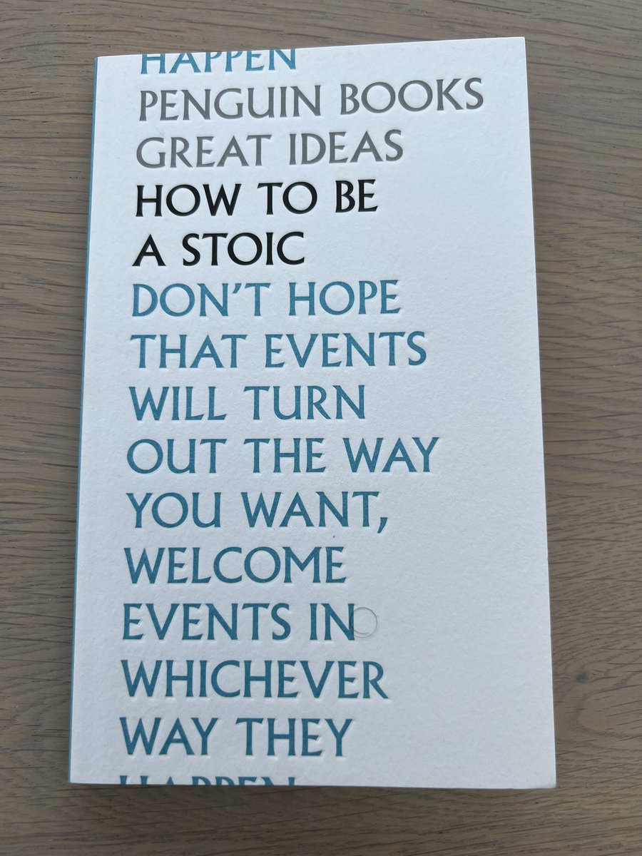 MoonFue1's tweet photo. Just bought this when looking around a bookstore with my daughter today, having heard @Zeneca_33 talk about the value of stoicism on the @MartianPLeague #MarsCast last week. #LiveOnMars https://t.co/l3fp86J3fe