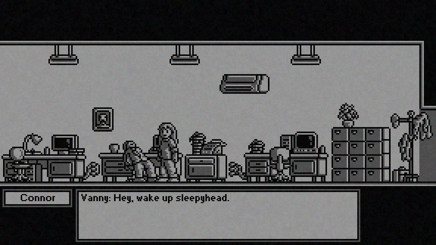 MutantFreak48's tweet photo. ok, here goes...

ANNOUNCEMENT TIME
im working on a fnaf fangame somewhat inspired by "super five nights at freddy's". it's a narrative-focused experimental psychological horror game about (my interpretation of) vanny.
#screenshotsaturday  #FNAF #fangame https://t.co/L85gCXbFim