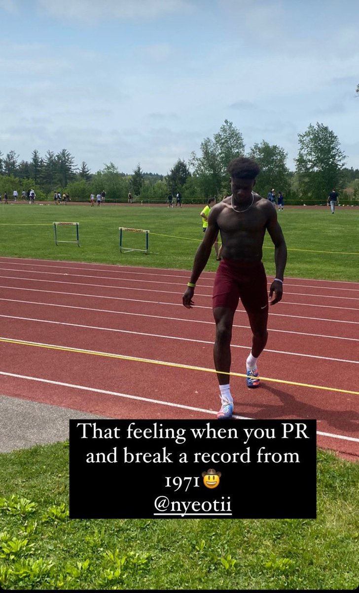 NEW PR and School Record‼️‼️
200m 22.19