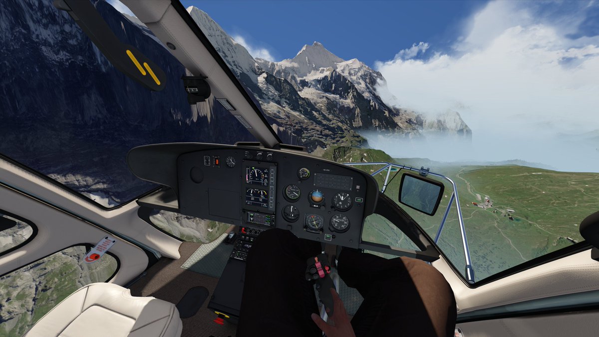 HeliSimmerPro's tweet photo. PROFESSIONAL news: VRM Switzerland has been conquering milestone over milestone and their Airbus H125 simulation is officially certified by EASA as a Level 3 device. 

https://t.co/8gVSwqaBW8

#flightsim #vrmswitzerland @EASA @AirbusHeli #vr #virtualreality https://t.co/i5tCRFYG34