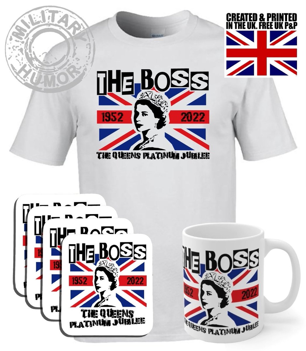 An outstanding design, just in time for the #JubileeCelebration

Get Yours Today.. 

<a href="/iamtomskinner/">Thomas Skinner ⚒</a> <a href="/billingham229b/">Billy Billingham MBE QCB</a>
<a href="/bigphilcampion/">BIG Phil Campion</a>

militaryhumorstores.com/search?q=Jubil…