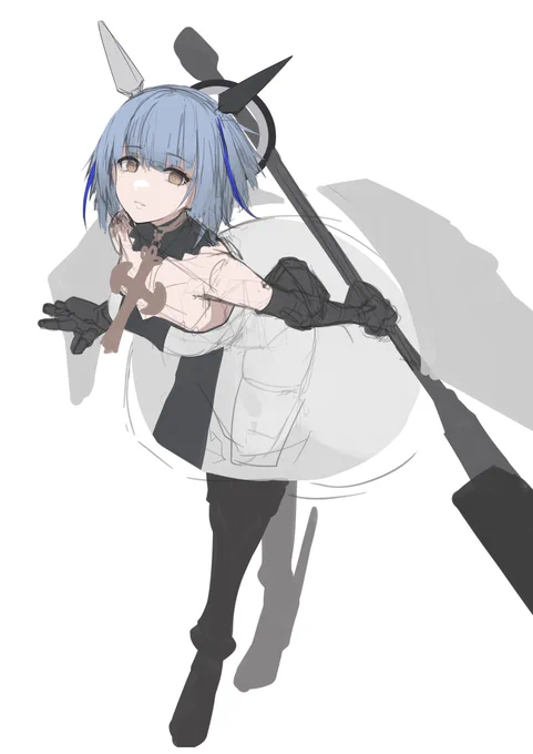 この前の練習で描いたガスコーニュ、気に入ってるのでちょこちょこ描き込んでる(まだラフだけど)

急がずのんびりと描き上げていこうと思ってる 