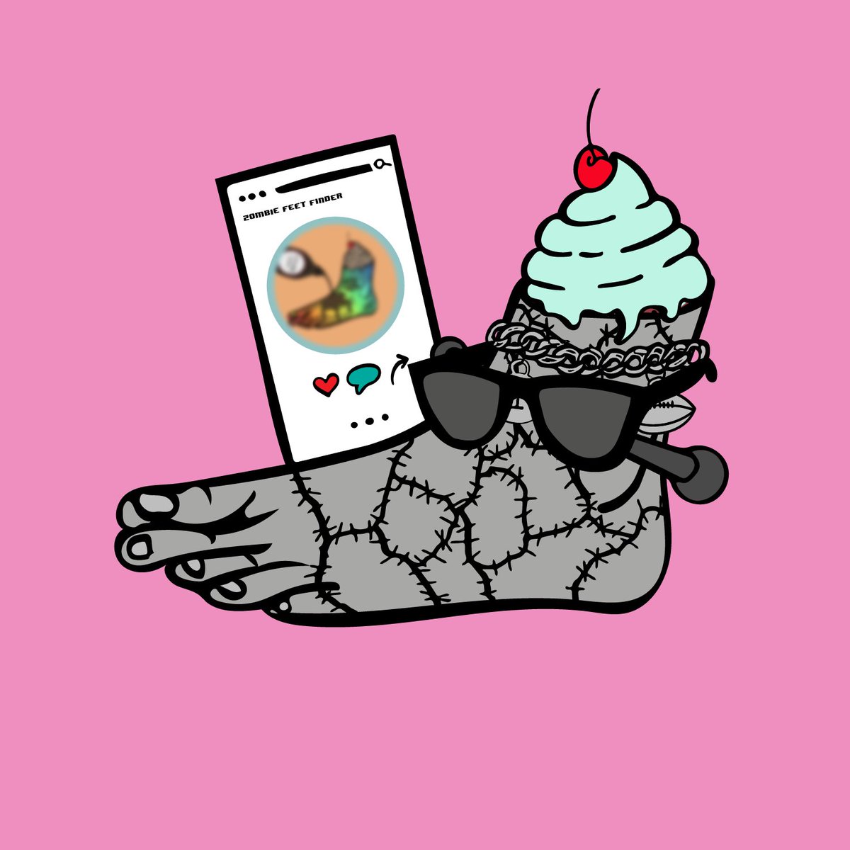 Foot 7219 is ready for the heat wave! 😎

#ZombieFeet #ZombieFeetNFT #BuildAZombie #BAZ #NFT #NFTs #NFTdrop #NFTCommunity #Opensea #OpenSeaPolygon