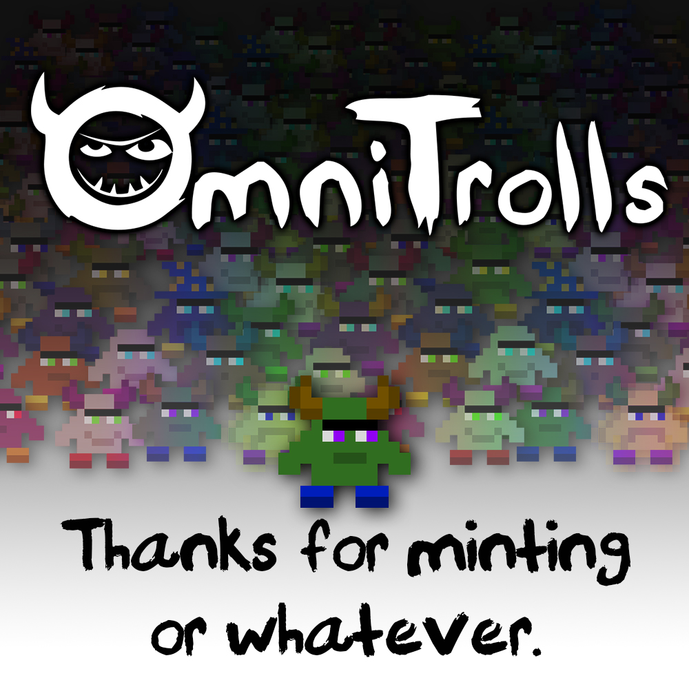 OmniTrolls (SOLD OUT) tweet media