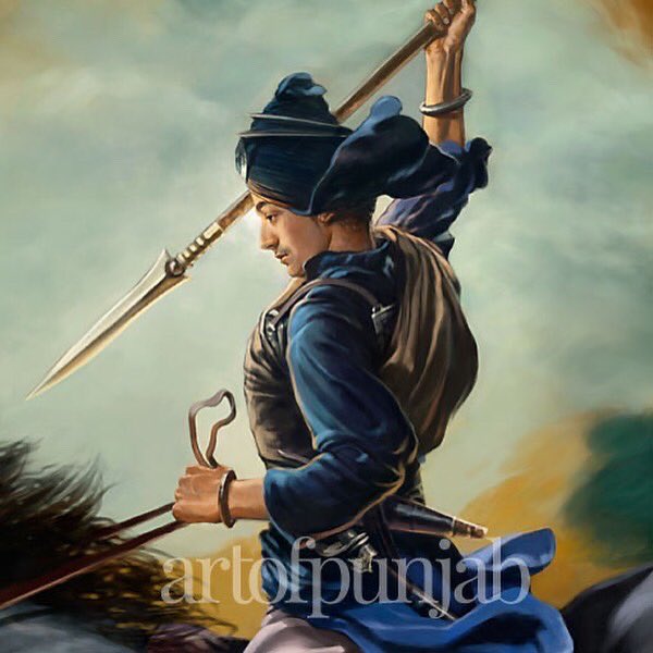 Thank you H. Singh from BC, Canada for sharing this art piece from your home. 

Painting: #BabaJujharSingh 
Premium Artist Signed Canvas 30”x40” Visit artofpunjab.com/shop for more details on paintings by #KanwarSingh. 

#homedecor #sikhart #art #sikhpaintings #artofpunjab