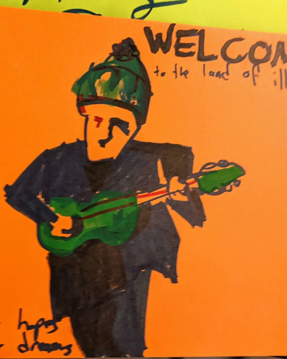 movesaround's tweet photo. Modern gothic: Nolan Silverstein opened up last night's NoHo comedy asylum with pithy jaded lyrics over a green guitar. https://t.co/8ZqBdVy0pI