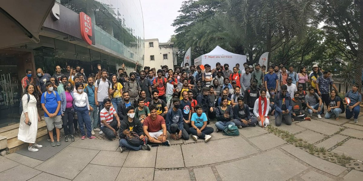 PoGoBlr's tweet photo. TYSM @PokemonGoApp @PokemonGoAppIN @NianticLabs for the incredible in-person com day event in India witnessing around 200 people. We look forward for more in person events like these including Safari, Go Fest. Here are some glimpse of the event. #MeetYouOutThere #Bengaluru #India https://t.co/SzlB4HaXlJ