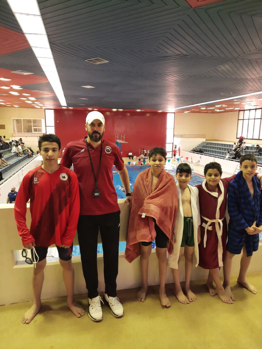 aljabalainFC's tweet photo. 📸 تغطية مصورة :

🏊🏻‍♂️ | جانب من مشاركة فرق نادي الجبلين للسباحة في بطولة منطقة حائل في مختلف الفئات .

وتم تحقيق عدداً من الميداليات والجوائز على مستوى البطولة 🎖.

#الجبلين https://t.co/7EGdqHq4qY