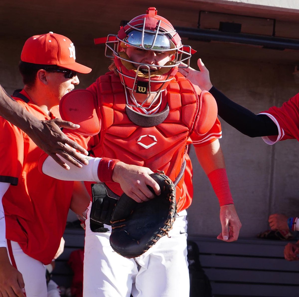 UNMLoboBaseball's tweet photo. Last senior is #27 Johnnie Podsednik... After transferring from Wharton County JUCO, he has started in 57 games as a Lobo as one of our senior starting catchers. Pods has had an outstanding senior season, hitting career highs in almost every offensive category. Thank you, Pods! https://t.co/gnerfNDv6i