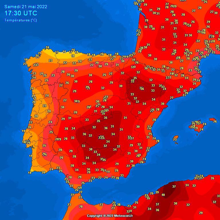 Extreme Temperatures Around The World on Twitter "(2) European Heat