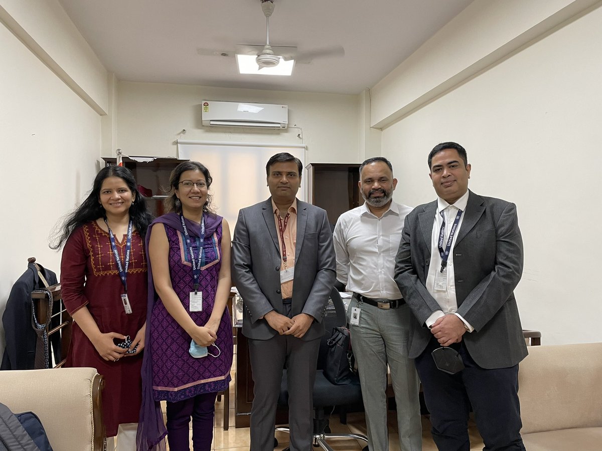 Met longtime friend <a href="/badrinarayanang/">Badri Narayanan Gopalakrishnan PhD</a> Head, Trade &amp; Commerce <a href="/NITIAayog/">NITI Aayog</a> to brief on UNDP’s project with <a href="/Spices_Board/">SPICES BOARD INDIA</a> to develop blockchain powered ecosystem to promote exports &amp; increase profits for spice farmers <a href="/UNDPAccLabs/">UNDP Accelerator Labs</a> <a href="/shokonoda/">Shoko Noda</a> <a href="/UNDP_India/">UNDP India</a> <a href="/RozitaSingh/">Rozita Singh</a> <a href="/swetha_kolluri/">Swetha Kolluri</a>